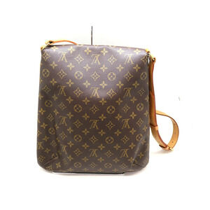 Louis Vuitton Shoulder LV Bag Brown Canvas Musette Monogram